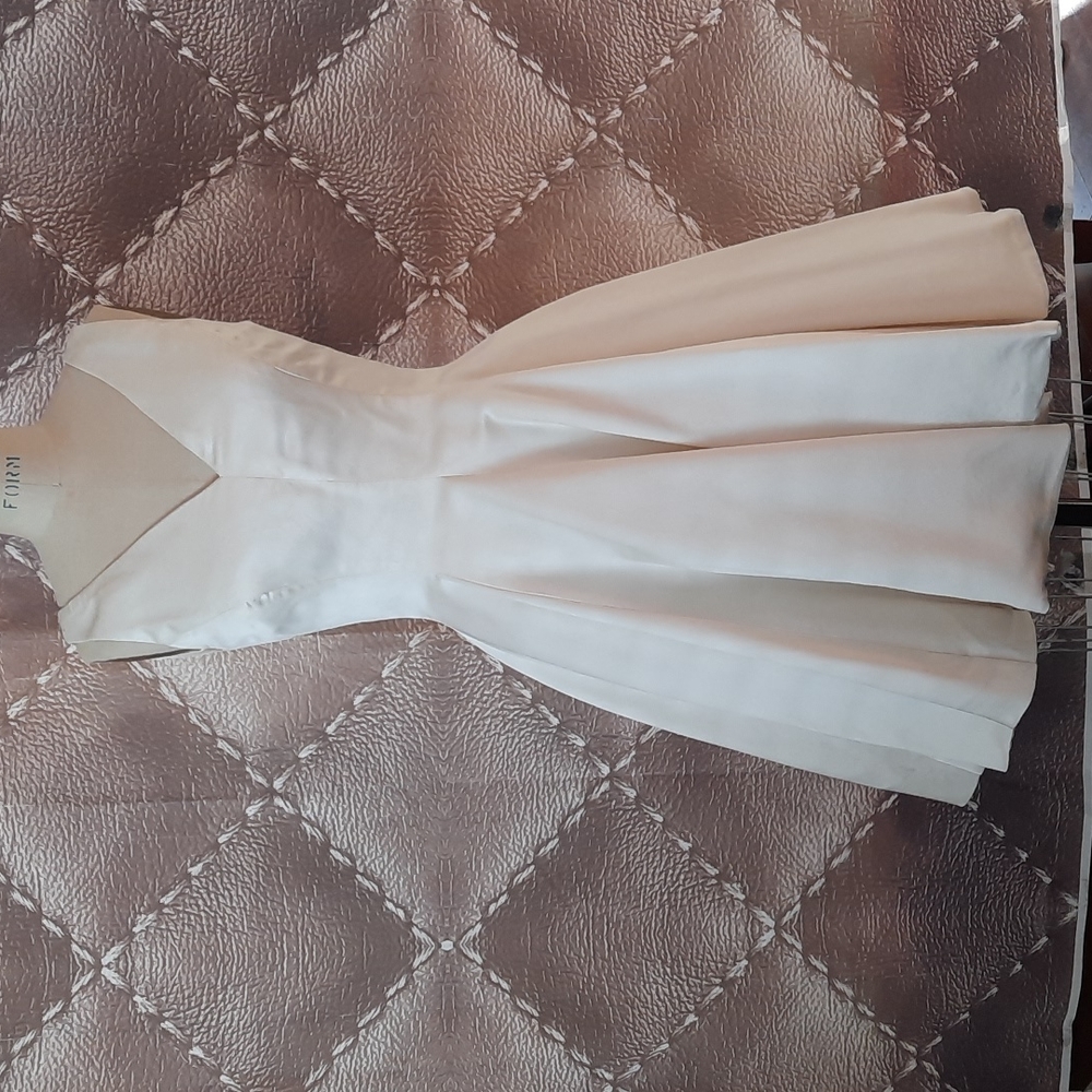 Nan's Wedding Reception Dancing Dress.  Silk Satin.  By Pilar Rossi.
